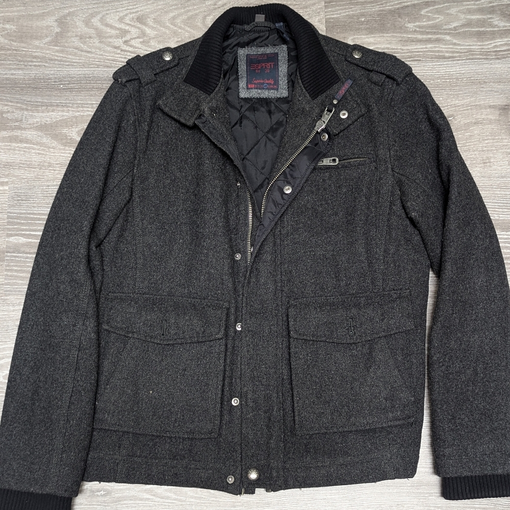 Esprit wool bomber